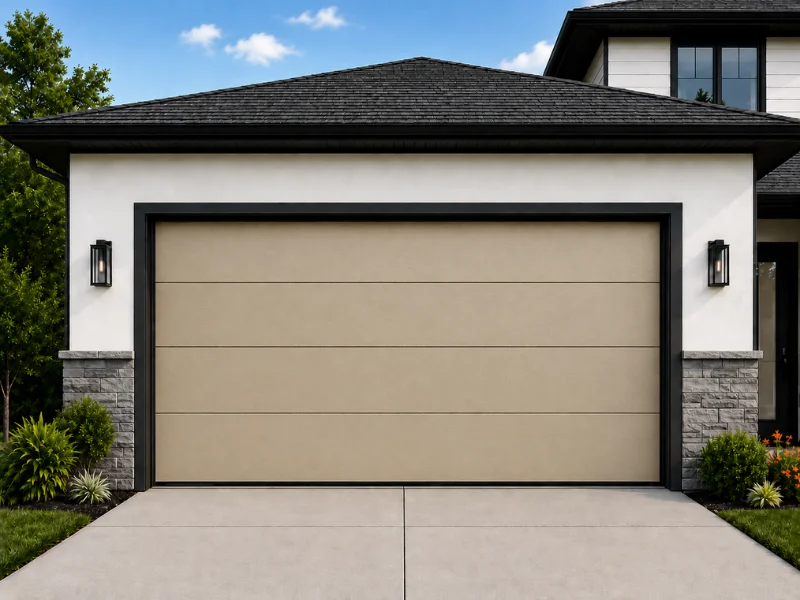 Single garage door